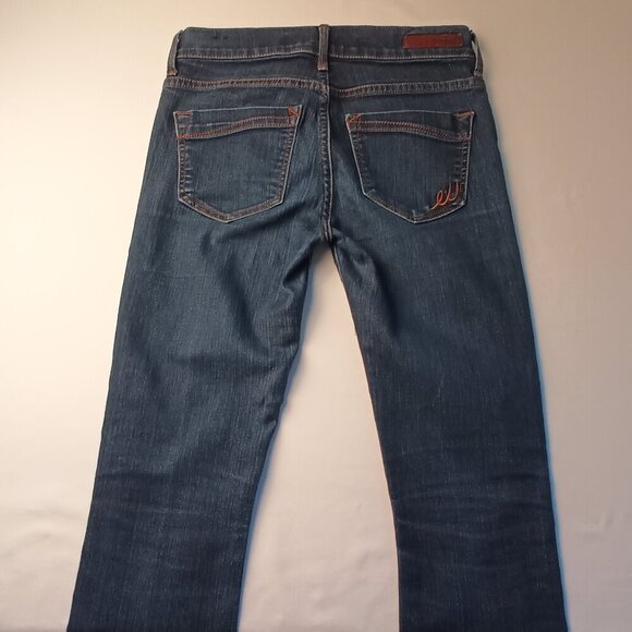 Express Denim Jeans Size 0 Skinny Mia Mid Rise Medium Wash - Picture 5 of 9